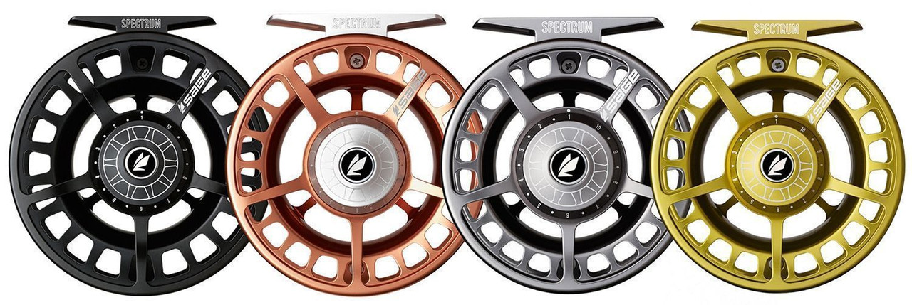 sage spectrum 7/8 フライフィッシングリール Sage Spectrum Fly Reel - 5/6 Wt. - TackleDirect