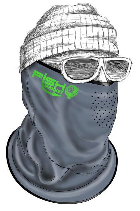 Fish Monkey Yeti Fleece Face Guard TackleDirect