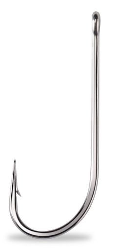 Mustad Signature S71SNP-DT Fly Hooks, Size 6 - Saltwater, O'Shaughnessy Bend, 25 Pack