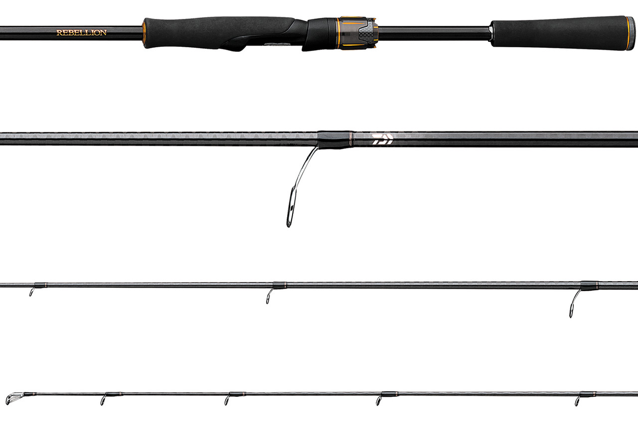 Daiwa REBELLION701MLFS Rebellion Spinning Rod - TackleDirect
