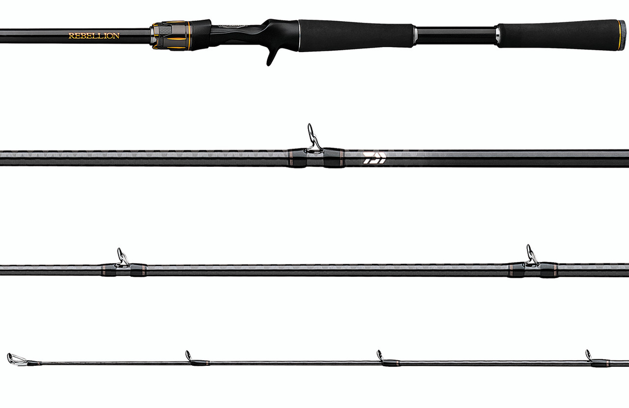 Daiwa REBELLION7111HFB-SB Rebellion Casting Rod - TackleDirect