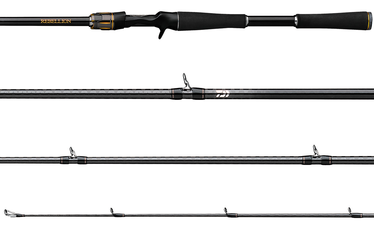 Daiwa REBELLION722MHFB Rebellion Casting Rod - TackleDirect