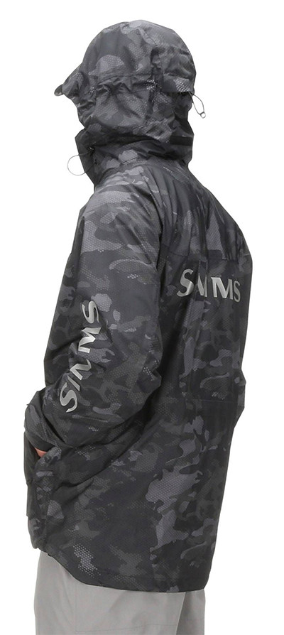 Simms Challenger Fishing Jacket - Hex Flo Camo Carbon - L