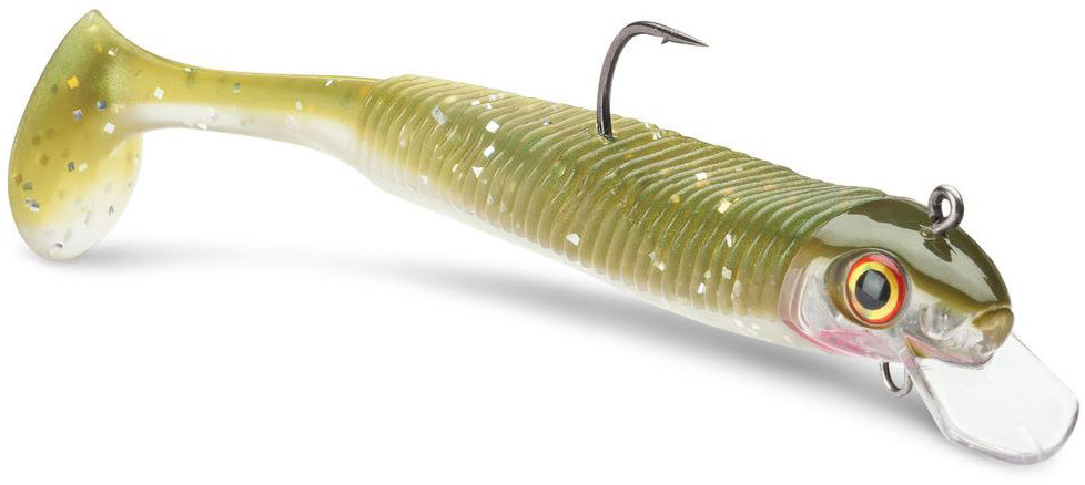 Storm 360GT Searchbait Minnow 3,5” - 1/8 Oz – Esche Da Pesca (Color Oliva) – Gancio VMC - 5