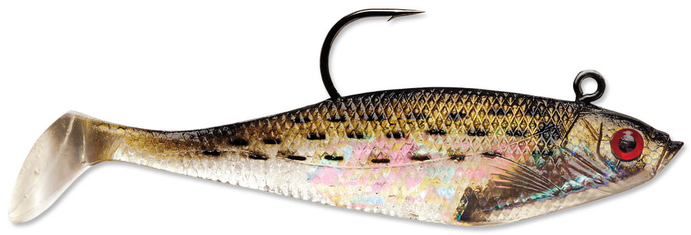 Storm WSS06 WildEye Swim Shad 6in 3 Pack BNK Bunker