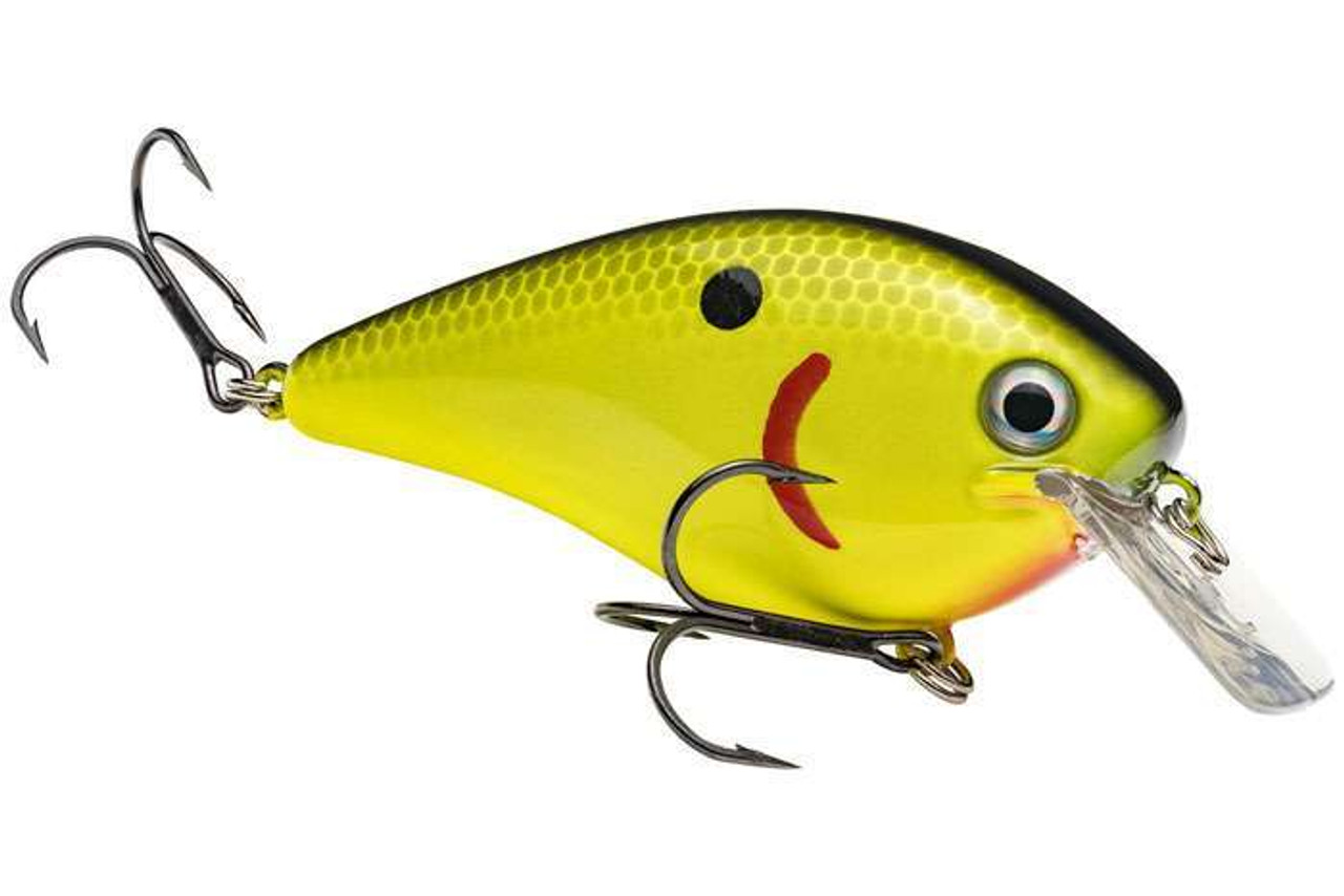 KVD 8.0 Magnum Squarebill - Black Back Chatreuese - TackleDirect