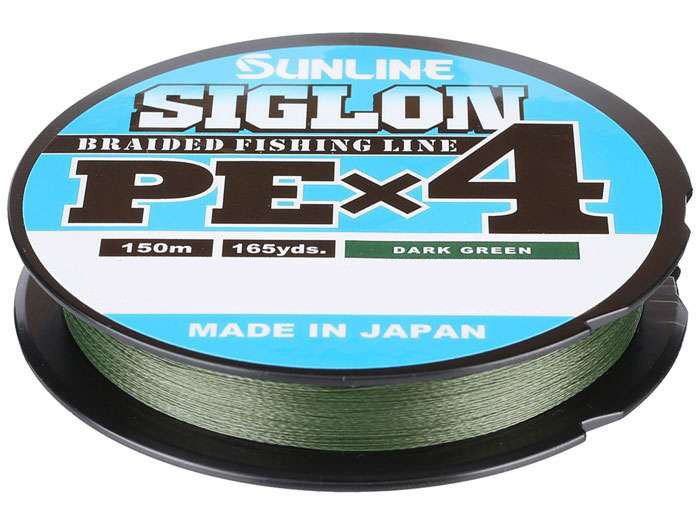 Sunline Siglon PEx4 Braided Line Dark Green 20lb