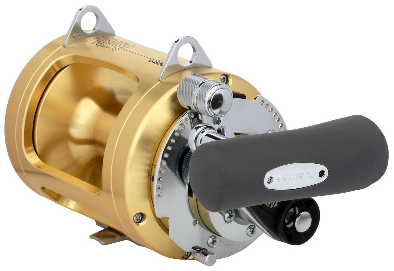 ティアグラ 50W シマノ Shimano Tiagra TI50WLRSA Fishing Reel - TackleDirect