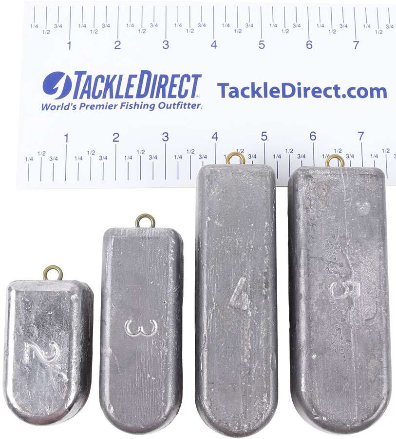 4 lb fishing lure weights TackleDirect Deep Drop Weights 4lb 64oz
