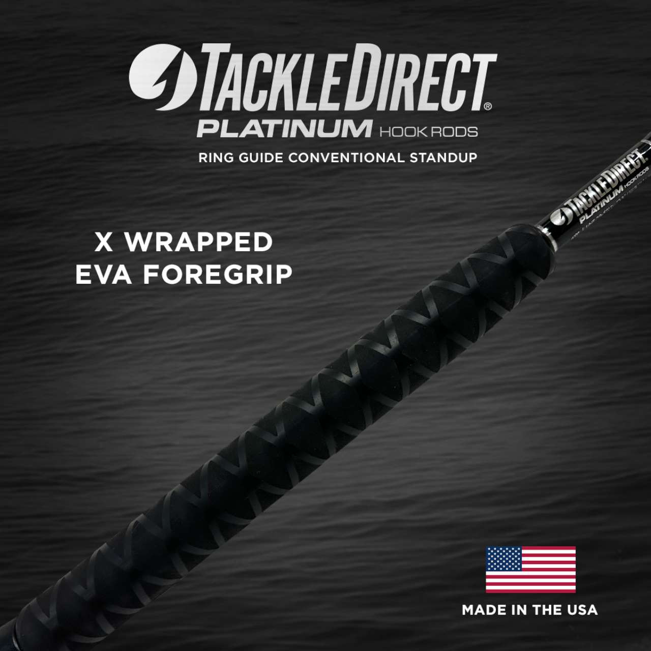 TackleDirect Platinum Hook Conventional Standup Rods - TackleDirect