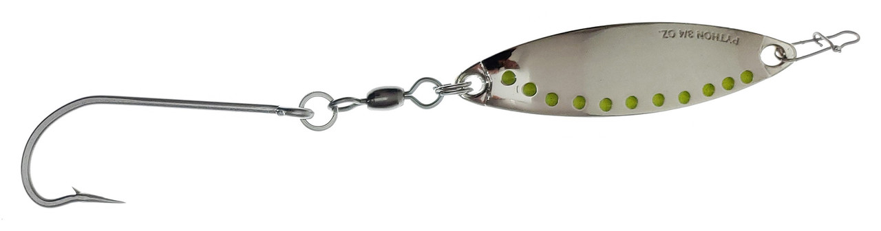 Thundermist Python Darter Bucktail Chartreuse - TackleDirect