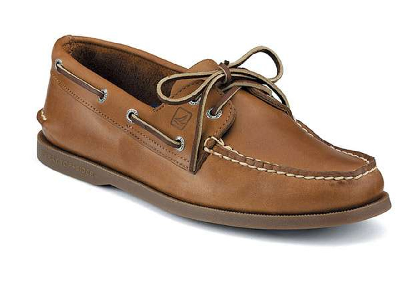 Sperry Top-Sider Mens Authentic Boat Shoe Sahara - TackleDirect