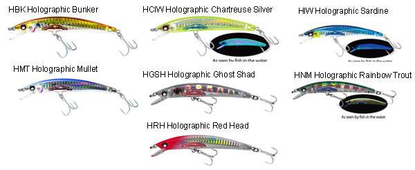 Yo-Zuri Crystal 3D Minnow Magnum Leurre, F1151 C4, Noir/argenté, 6-1/2-Inch