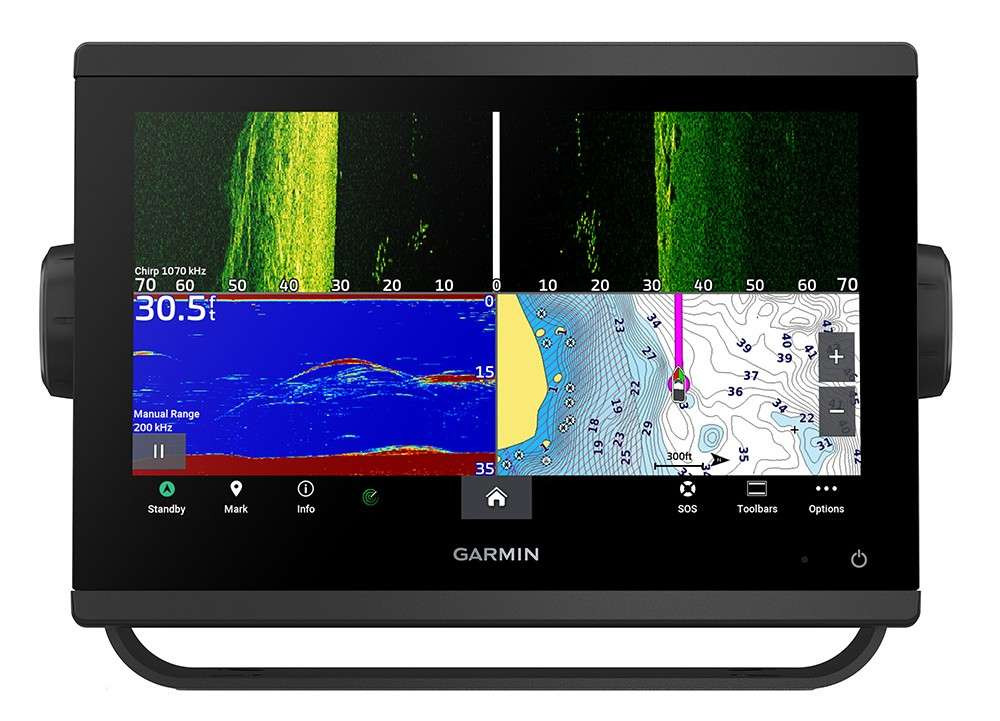 Garmin GPSMAP 943xsv 9-inch GPS/Fishfinder Combos - TackleDirect