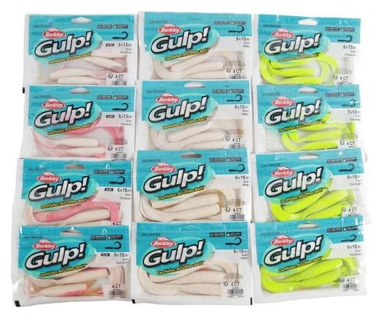 TackleDirect Berkley Gulp! Grub Bundle w/ Baitmule 1 Gallon - TackleDirect