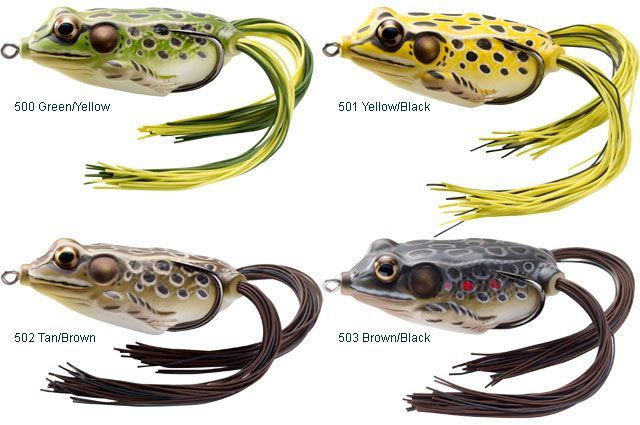LIVETARGET Lures Frog Hollow Body - TackleDirect
