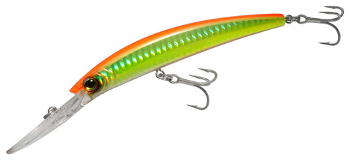 Yo-Zuri Crystal Minnow R1134 Deep Diver 3-1/2in HOBG Orange Back Gold