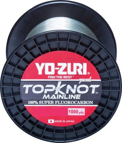 Yo-Zuri TopKnot Mainline Fluoro - 1000 yd - 8lb - Natural Clear
