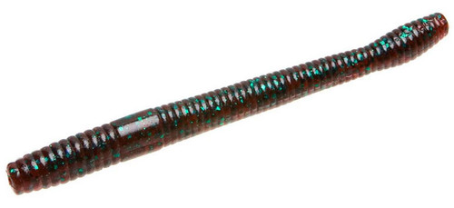 Zoom Magnum Finesse Worm Bait 5in Red Bug - TackleDirect