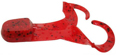 Zoom Swimmin Chunk - 3in - Ruby Red - TackleDirect