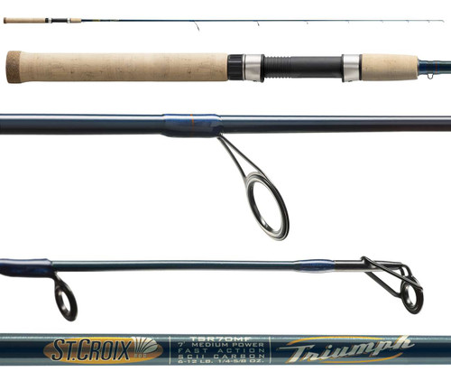 St. Croix TSR66MF2 Triumph Spinning Rod - TackleDirect