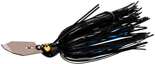 Z-Man CrossEyeZ ChatterBait - 1/2oz - Black/Blue - TackleDirect