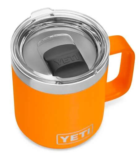 YETI Rambler 10oz Mug with Magslider Lid - King Crab Orange