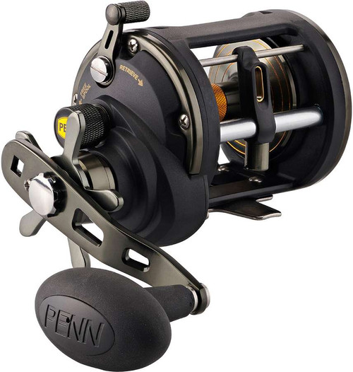Penn SQLII20LW Squall II Level Wind Conventional Reel - TackleDirect