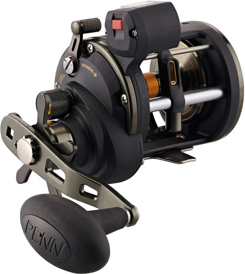 Penn SQLII20LWLC Squall II Level Wind Conventional Reel - TackleDirect