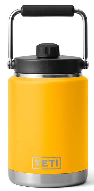 YETI Half Gallon Rambler Jug - Alpine Yellow - TackleDirect
