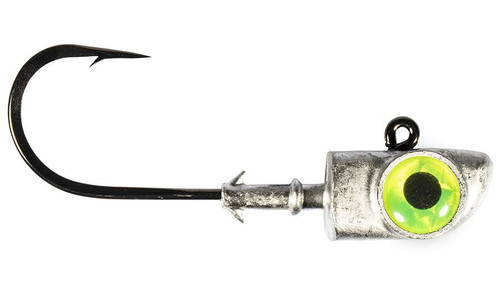 オジジです。 Z-Man DieZel Eye Jighead - 1oz - 6/0 - Chartreuse - TackleDirect