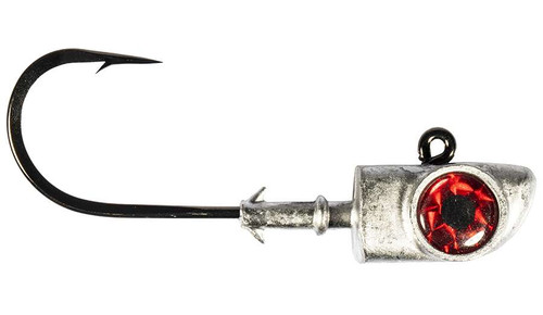 Z-Man DieZel Eye Jighead - 3/8oz - 6/0 - Red - TackleDirect