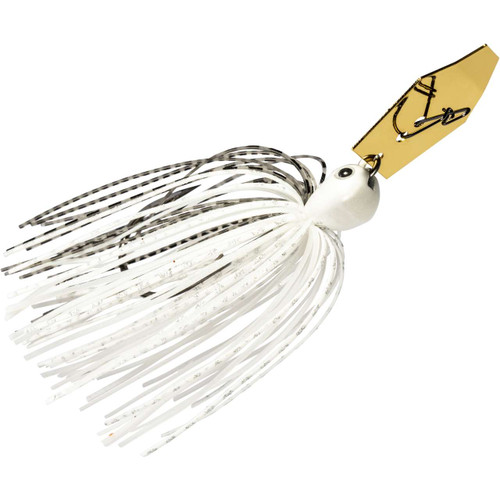 Z-Man Chatterbait Jack Hammer - 1/2oz - Dirty White - TackleDirect