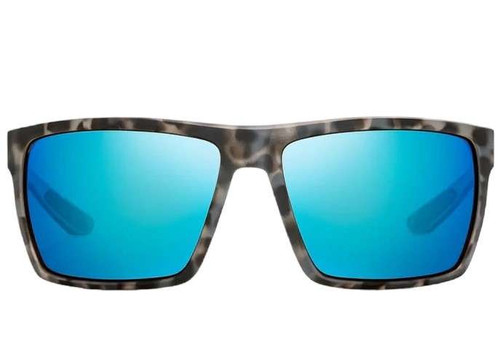 Lunettes De Soleil Bajio Stiltsville XLARGE Noires Avec Verres Violets Miroir Polarisés