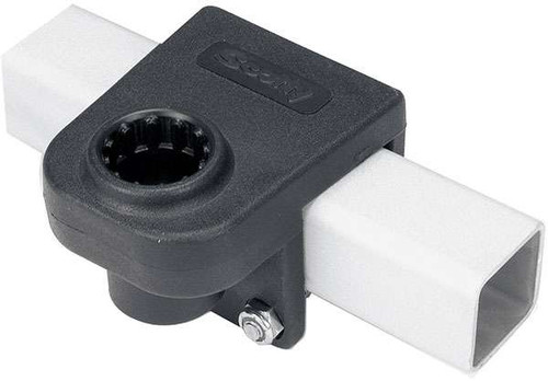 Scotty 243-BK 1-1/4 Square Rail Mount - TackleDirect