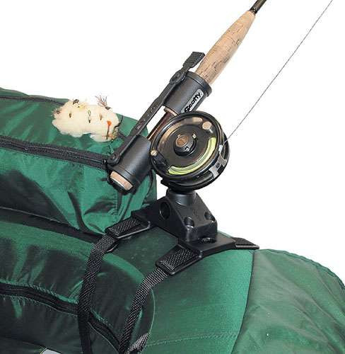 fishing rod tube holder Fly console style boats so they can be elevated out of your way FLY ROD TUBE STAND -