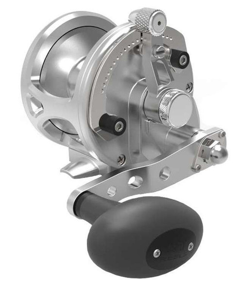 Avet JX G2 6.0 MC Single Speed Reel - Left Hand Silver - TackleDirect