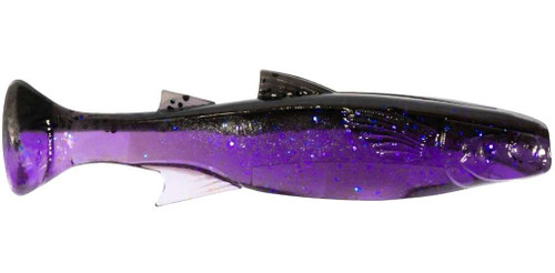 Z-Man Mulletron Swimbait - 3.3in - Purple Demon - TackleDirect