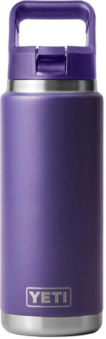 YETI Rambler 26oz Bottle with Straw Cap - Peak Purple - TackleDirect