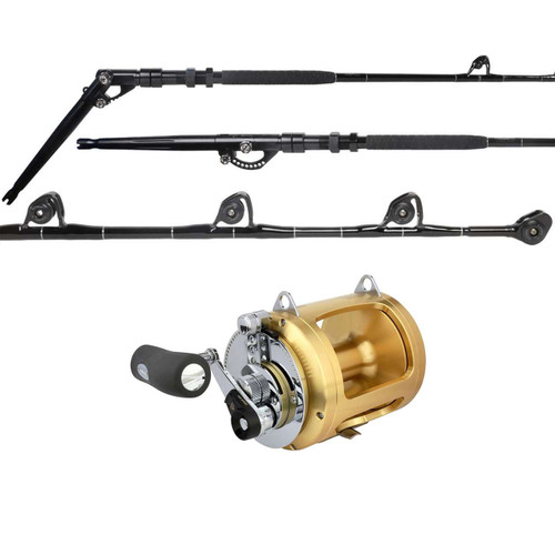 shimano 80 reels Avet T-RX 80W 2-Speed Lever Drag Big Game Reel Black respected charter captains PENN Hooker Electric Shimano Tiagra