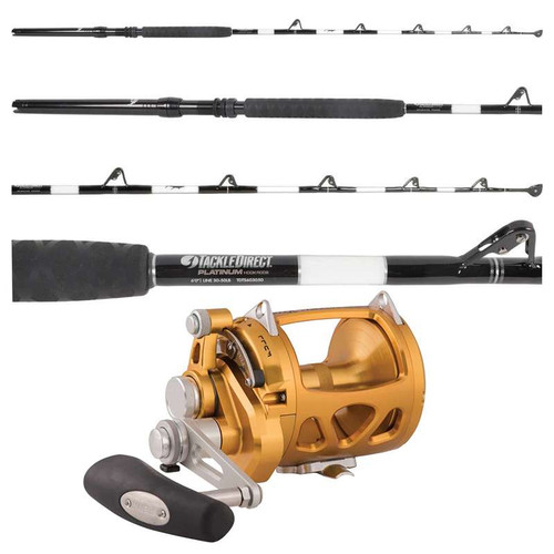 Penn international ロッド30lb MADE IN U.S.A TackleDirect TDTS603050 Platinum Hook Tuna Stick Standup / Penn