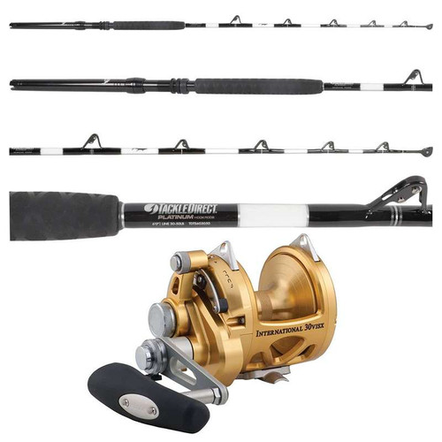 Penn international ロッド30lb MADE IN U.S.A TackleDirect TDTS603050 Platinum Hook Tuna Stick Standup / Penn