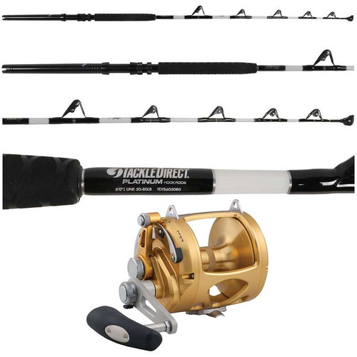 TackleDirect TDTS6080130 Platinum Hook Tuna Stick Standup / Penn