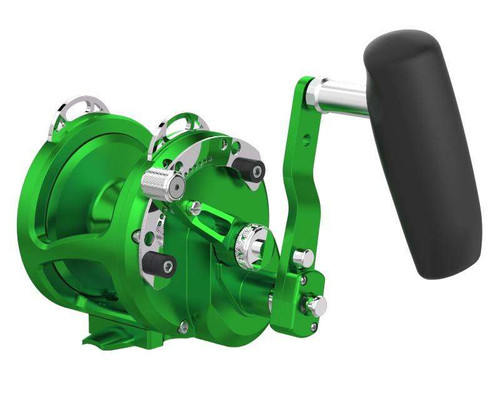 Avet HX 5/2 MC Raptor Plus RH Lever Drag Conventional Reel - Green