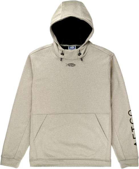 Aftco Shadow Fleece Sweatshirt - Oak Heather - X-Large - TackleDirect