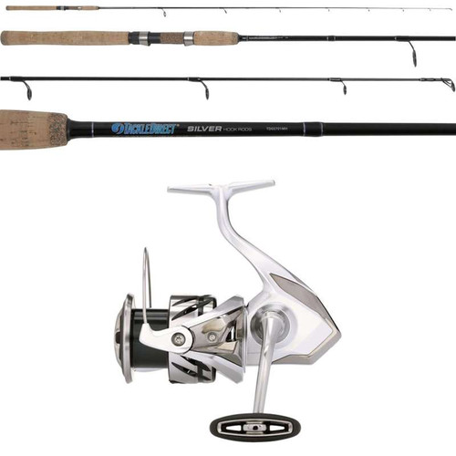 Shimano Stradic ST4000XGFM / Silver Hook TDSS701MH Spinning Combo