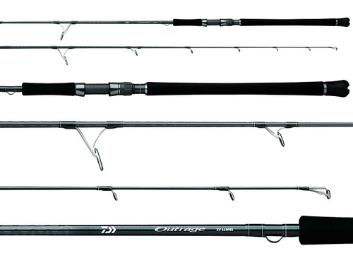 Daiwa ORXV66MHS Outrage XV Jigging Spinning Rod - TackleDirect