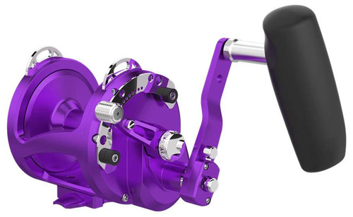 Avet HXW 3 Raptor Plus RH Lever Drag Reel - Purple - TackleDirect