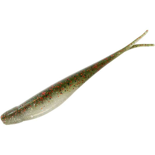 Z-Man Scented Jerk Shadz - 6in - Redbone - TackleDirect
