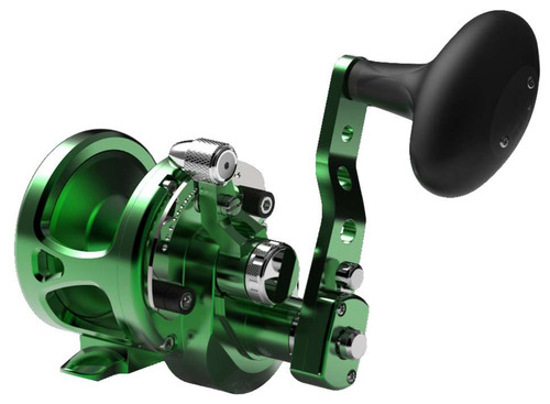 Avet SXJ 6/4 G2 MC RH-GR 2-Speed Reel Green - TackleDirect